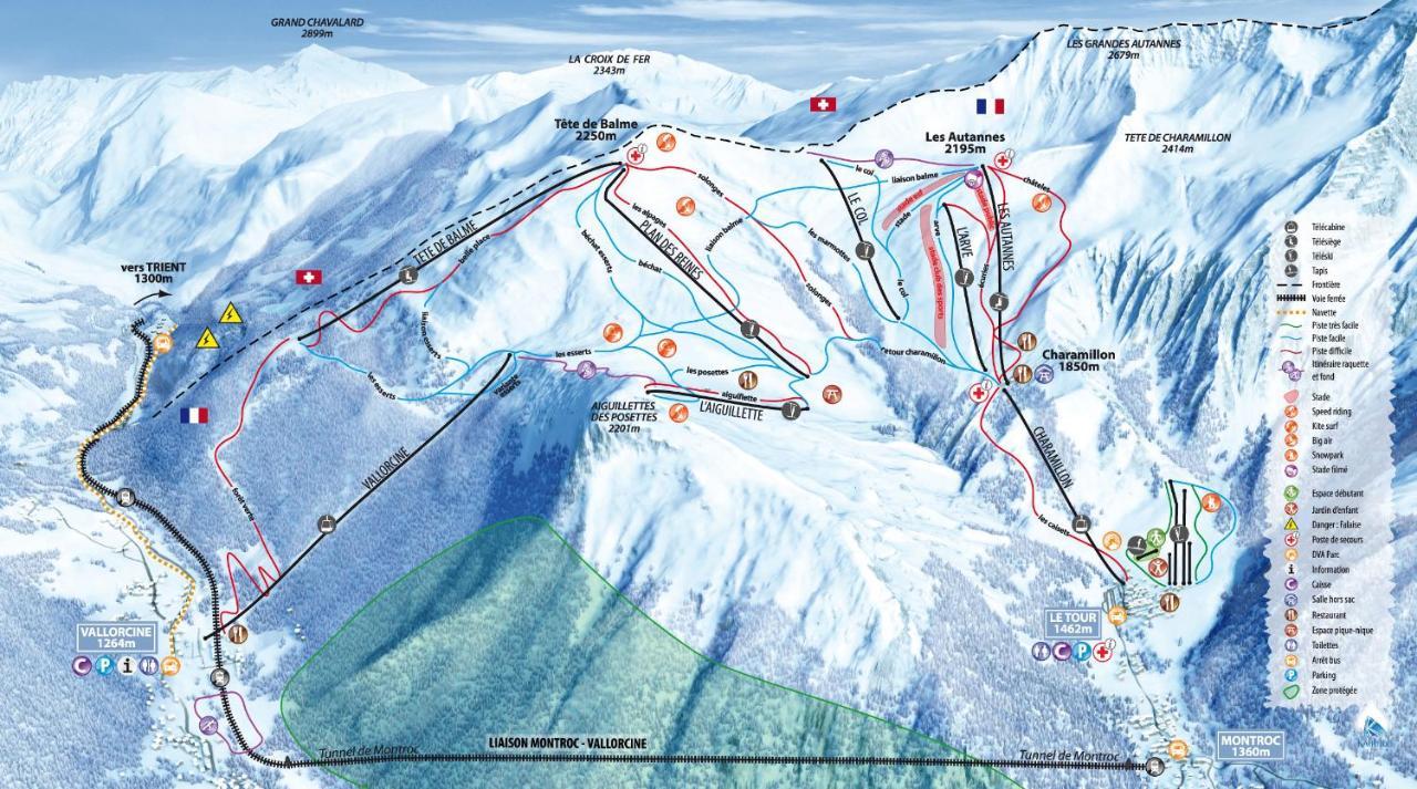 Chalet Le Trient Kültér fotó
