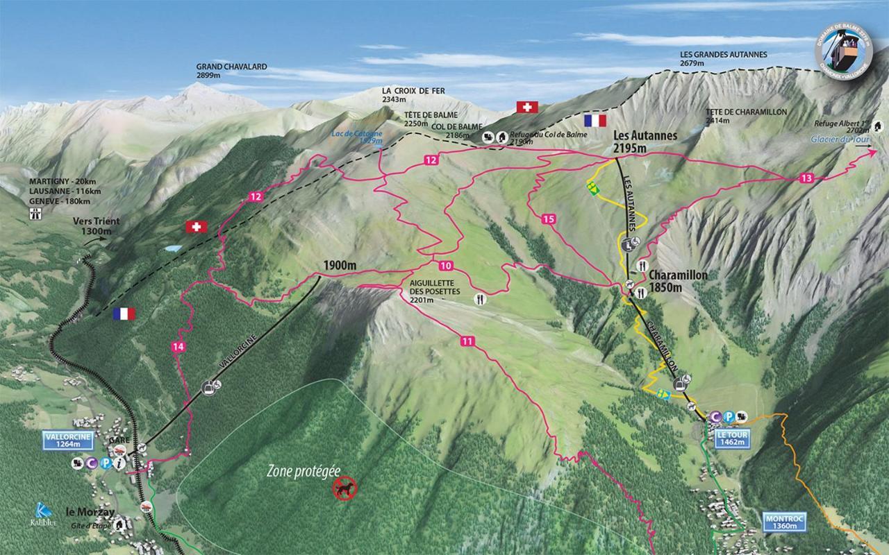 Chalet Le Trient Kültér fotó